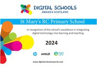 St Mary's Achieve the Digital Schools Award!